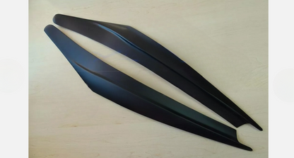 Sopracciglia per FORD FIESTA 6 Restyling (MK7) 12-17 ABS Plastica palpebre fari
