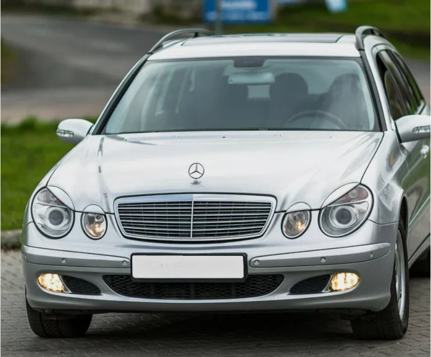 Palpebre fari per MERCEDES Classe E W211 2002-2009 Plastica ABS NOVITÀ