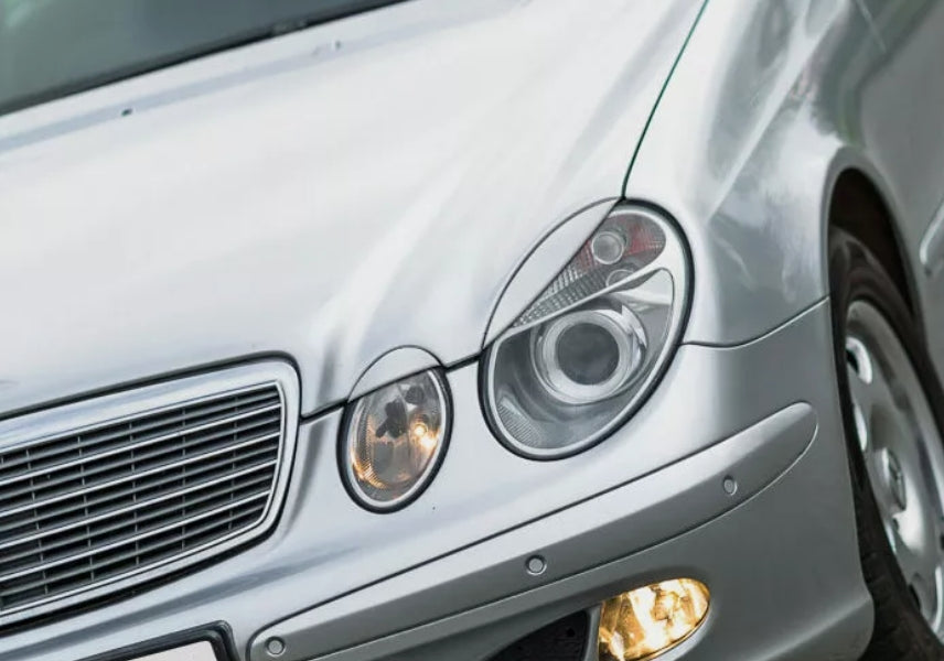 Palpebre fari per MERCEDES Classe E W211 2002-2009 Plastica ABS NOVITÀ