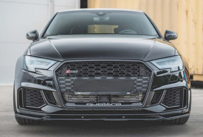 💫ART.2858 Splitter RS3 V4 Style Audi A3 RS3 8V FL 2017+💫