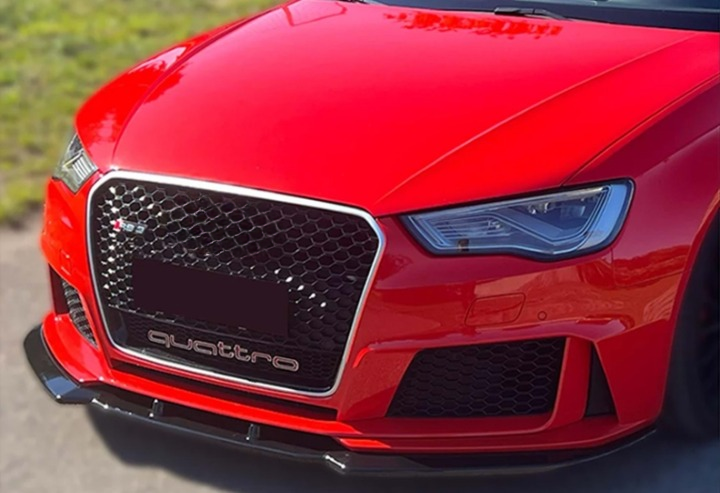 💫ART.2870 Splitter RS3 V1 Style Audi A3 RS 8V SB 2012+💫