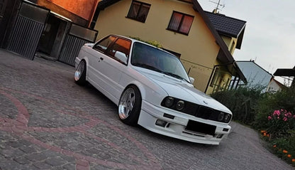 BMW 3 E30 1983 - 1990 - GONNA ANTERIORE / SPOILER / LABBRO - look alpina b6