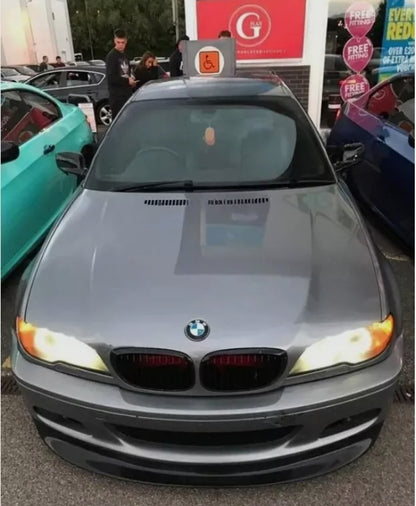 BMW 3 E46 - GONNA ANTERIORE, SPOILER, LABBRO, SPLITTER - CSL look per MTECH MSPORT 2