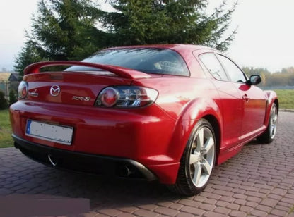 MAZDA RX8 BODY KIT SIDE SKIRTS + REAR SKIRTS + TRUNK SPOILER +++ NEW +++-