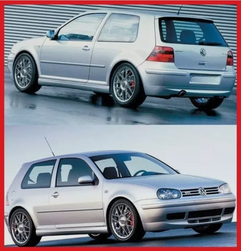 BODY KIT VW ​​GOLF MK4 IV - FRONT + REAR SPOILER + SIDE SKIRTS - 25TH ANNIVERSARY