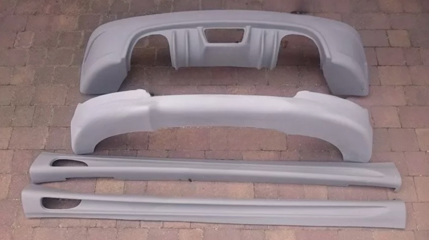 VW TOURAN 03-06 KIT, SPOILER ANTERIORE, GONNA POSTERIORE, MINIGONNE LATERALI