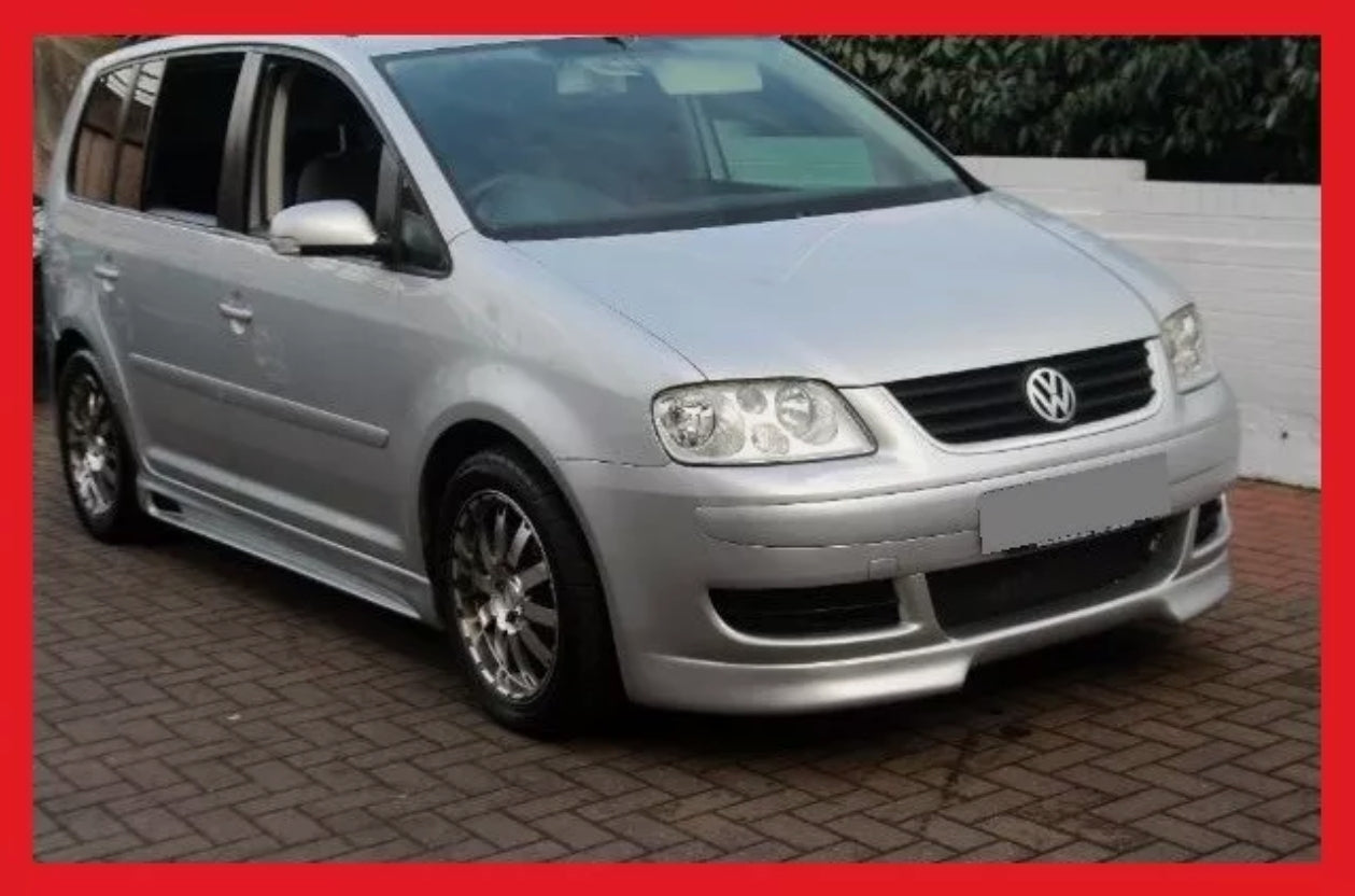 VW TOURAN 03-06 KIT, SPOILER ANTERIORE, GONNA POSTERIORE, MINIGONNE LATERALI