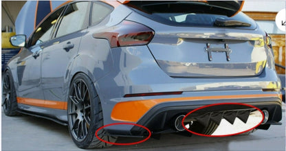 ⭐Aero flaps adatto per FORD FOCUS MONDEO nero lucido⭐