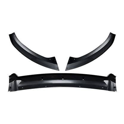 💫ART.8760 Splitter Anteriore Nero Lucido Per Ford Focus ST MK3.5 2015-2018💫
