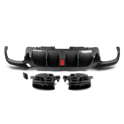 💫ART.4869 Diffusore Posteriore (Carbonio) Stile F1 per GLE / GLS / AMG 15-19💫