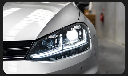 💫ART.4694 Fari Anteriori (Xenon) adatto per VW Golf 7 MK7 2013-2017💫