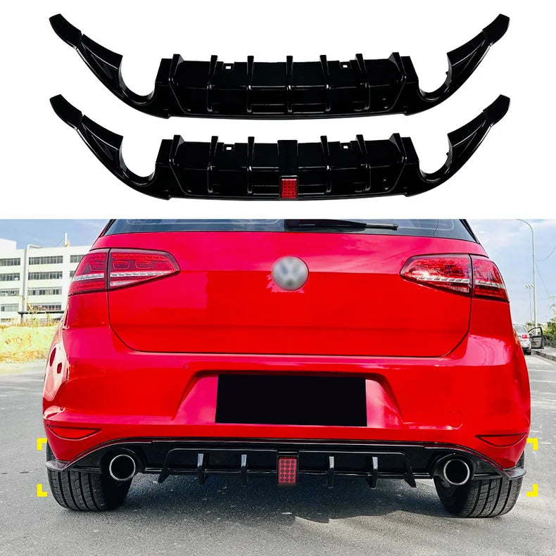 💫ART.4958 Diffusore Posteriore Standard per Volkswagen Golf 7 Mk7 💫