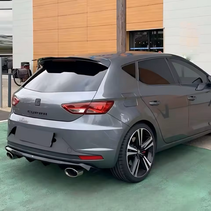 💫ART.8602 Spoiler Tetto per Seat LEON / ST Cupra 2013-2024 Nero/N-Opaco/Carbon💫