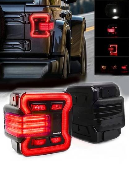 💫ART.3402 Fanali posteriori Z-TOYO LED per Jeep Wrangler JK 2007-2017💫