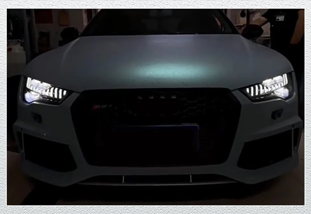 💫ART.4845 Fari Anteriori Dinamici per Audi A7 stile RS7 2011-2018 LED💫