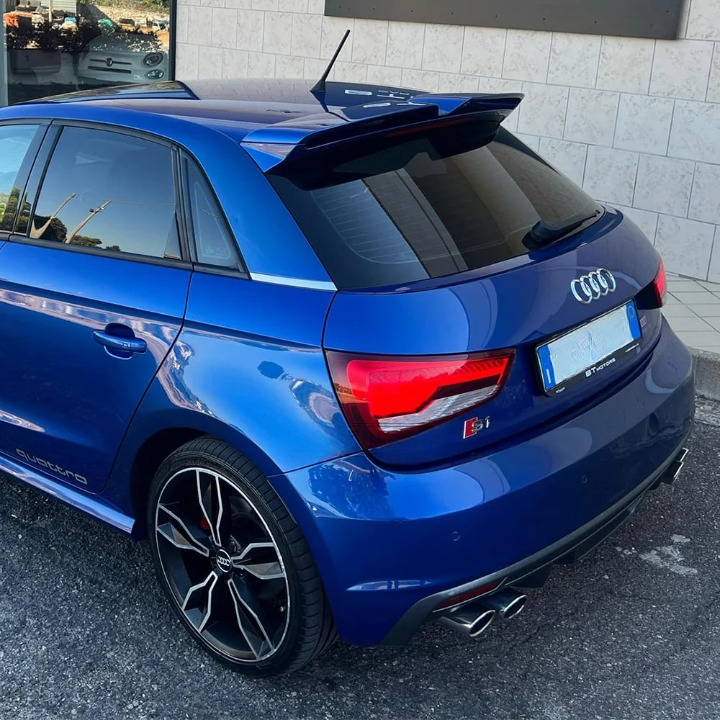 💫ART.8271 Spoiler sul Tetto Nero Lucido per Audi A1 R18 Hatchback 2010-2014💫