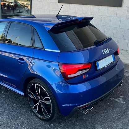 💫ART.8271 Spoiler sul Tetto Nero Lucido per Audi A1 R18 Hatchback 2010-2014💫
