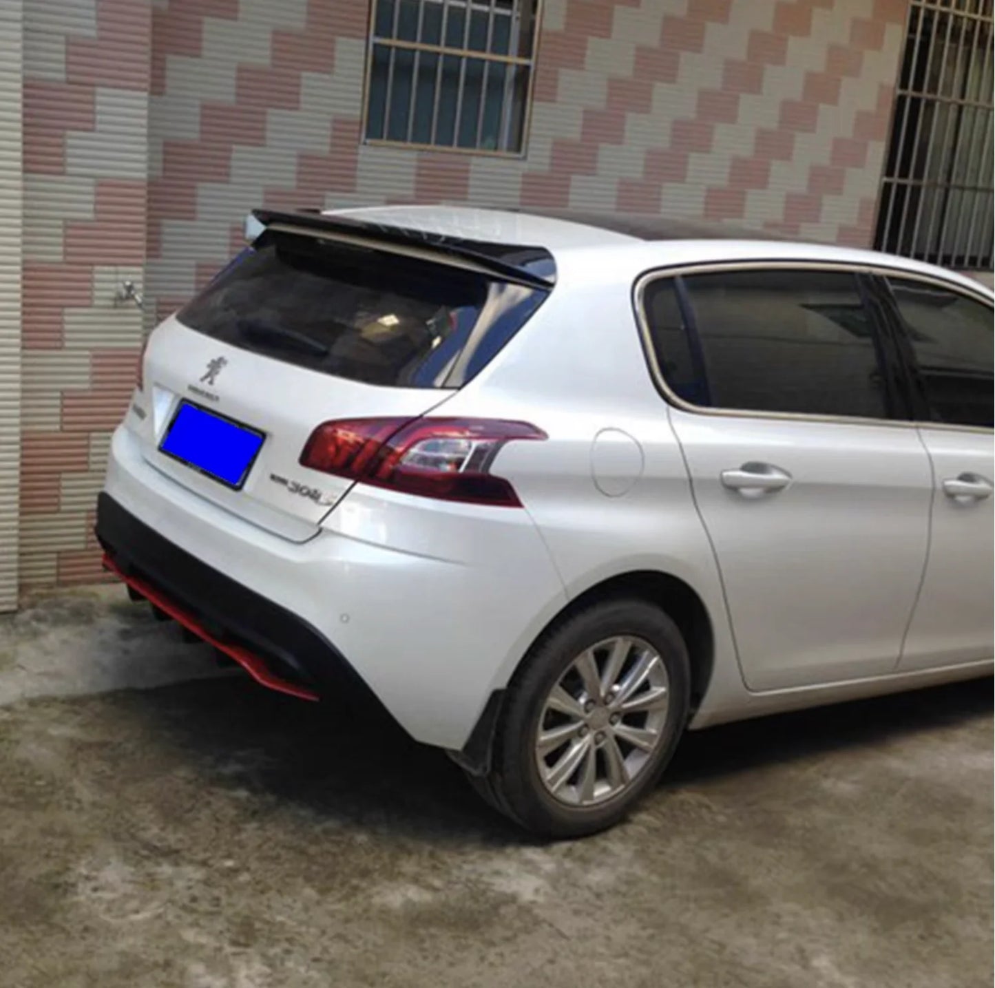 💫ART.4757 Spoiler Di Alta Qualità adatto per Peugeot 308 2014-2015 in ABS💫