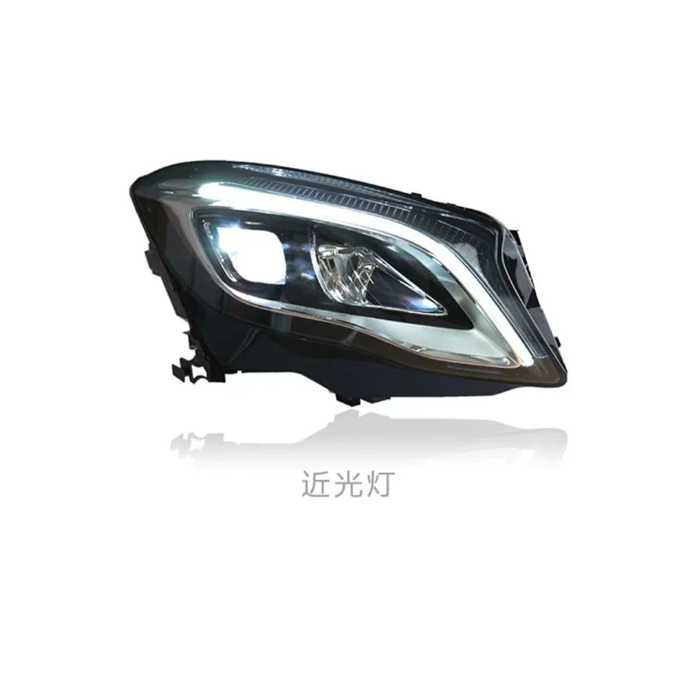💥ART.3653 DRL LUCI DIURNE LED CON INDICATORI PER BENZ GLA 15-19 💥