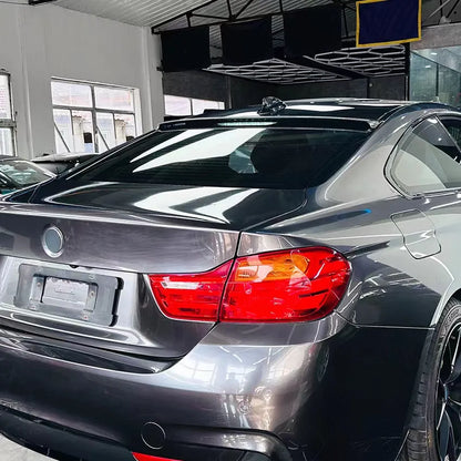 💫ART.8457 Spoiler sul Tetto per 2014-2020 BMW Serie 4 F32 Nero Lucido💫