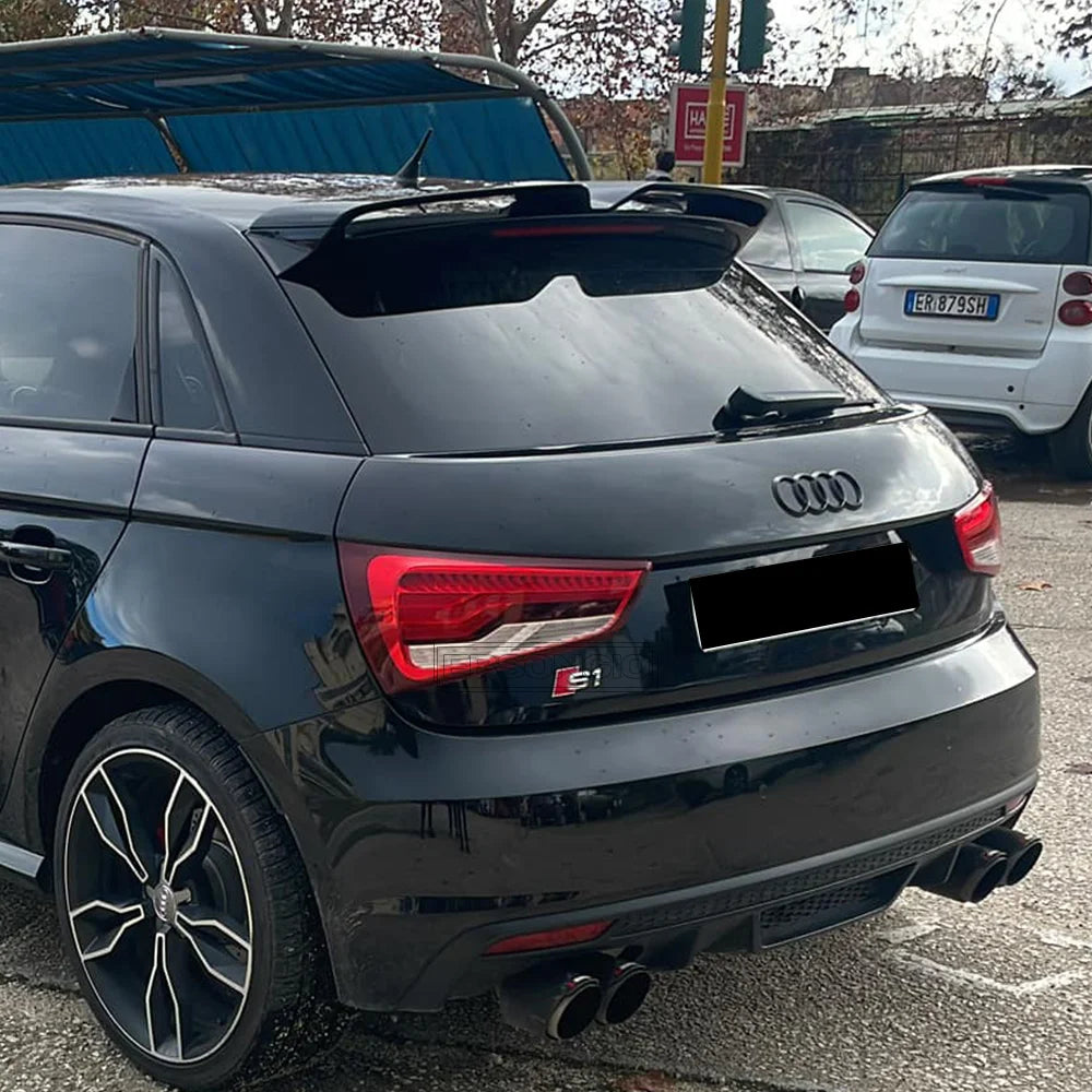 💫ART.8271 Spoiler sul Tetto Nero Lucido per Audi A1 R18 Hatchback 2010-2014💫
