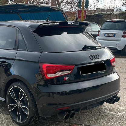 💫ART.8271 Spoiler sul Tetto Nero Lucido per Audi A1 R18 Hatchback 2010-2014💫