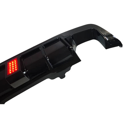 💫ART.8082 Diffusore Posteriore con kit LED per Bmw Serie 5 E60 2006-2010💫