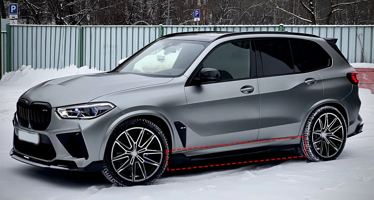💫ART.8170 Bodykit Stile Carbonio adatto per BMW X5 G05 X5M 2019-2022💫