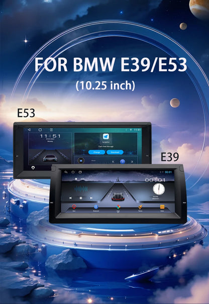 💫ART.5166 Android  Wireless Carplay per BMW X5 E38 E39 E53 1996-2004💫