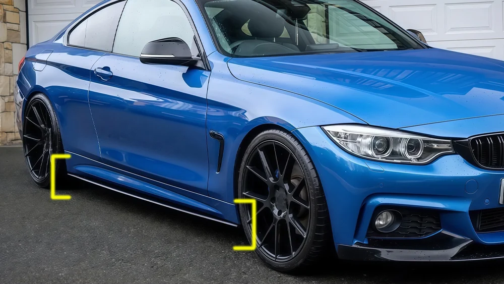 💫ART.8222 Sotto Minigonne per BMW Serie 4 F32 F33 F36 M Sport 2014-2020💫