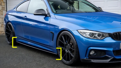 💫ART.8222 Sotto Minigonne per BMW Serie 4 F32 F33 F36 M Sport 2014-2020💫