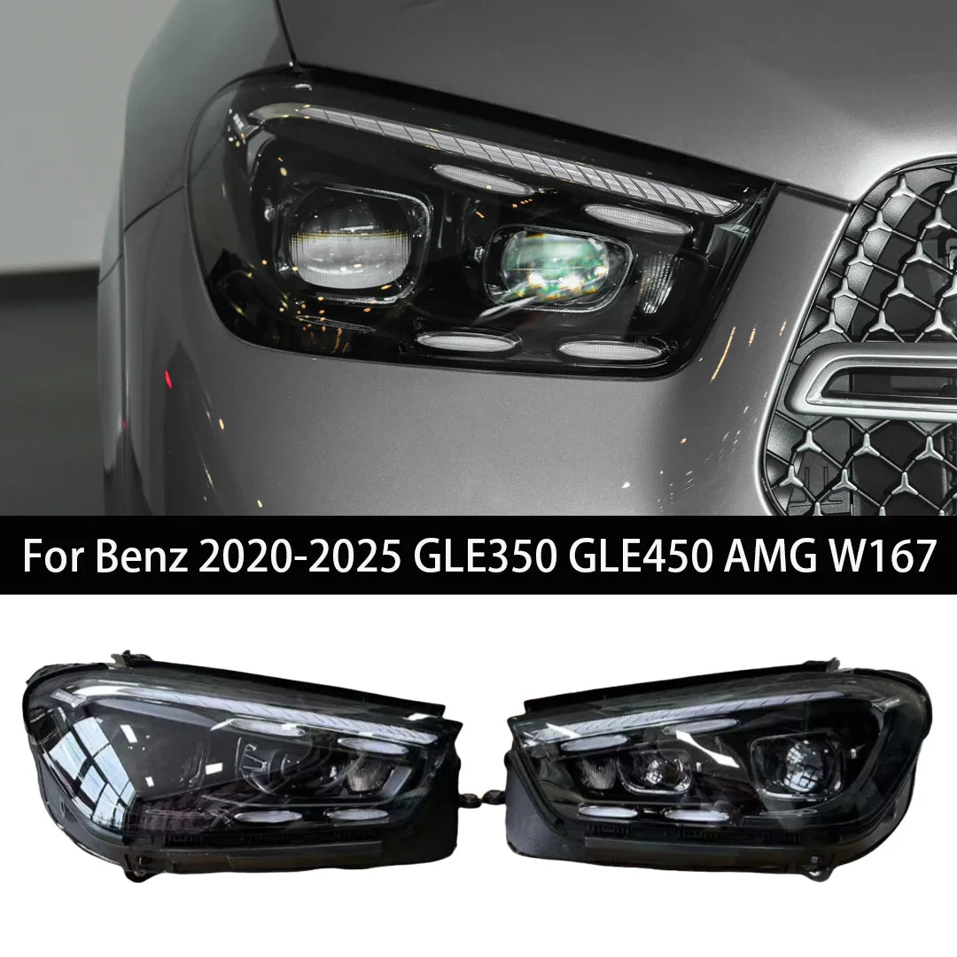 💫ART.4867 Fari Anteriori Daytime LED Mercedes GLE AMG53 2020-2025💫