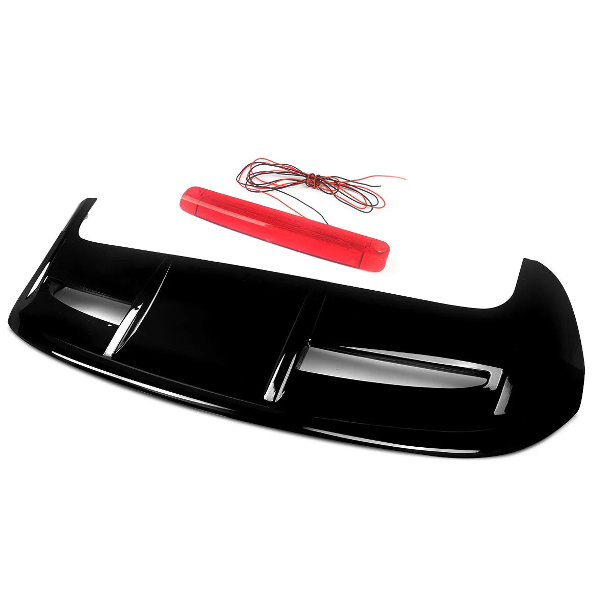 💫ART.4709 Spoiler Tetto (Nero lucido) per Ford Fiesta “ST Look” MK7 2008-2019💫
