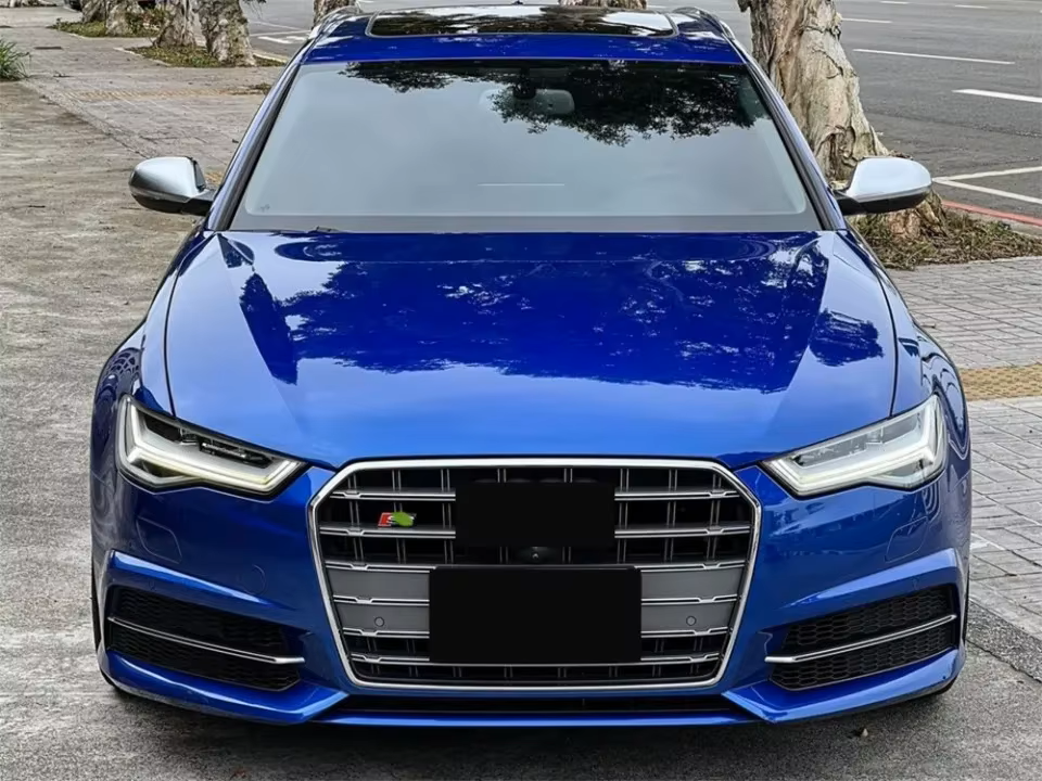 💫ART.4707 Griglia (Nero/Chromato) per Audi A6 S6 C7 2016-2018 RS6 Style💫