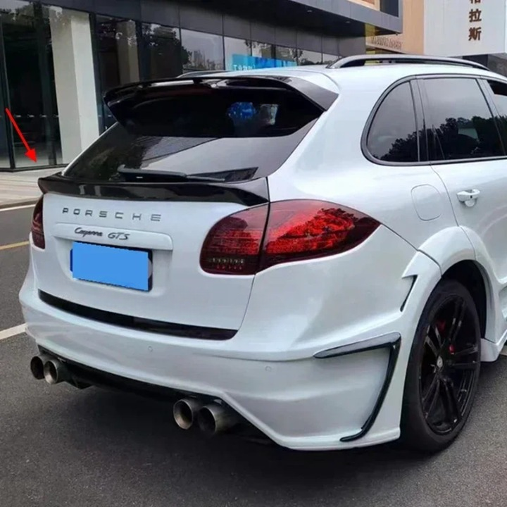 💫ART.8412 Spoiler Posteriore (nero lucido) per Porsche Cayenne 958 2011+💫