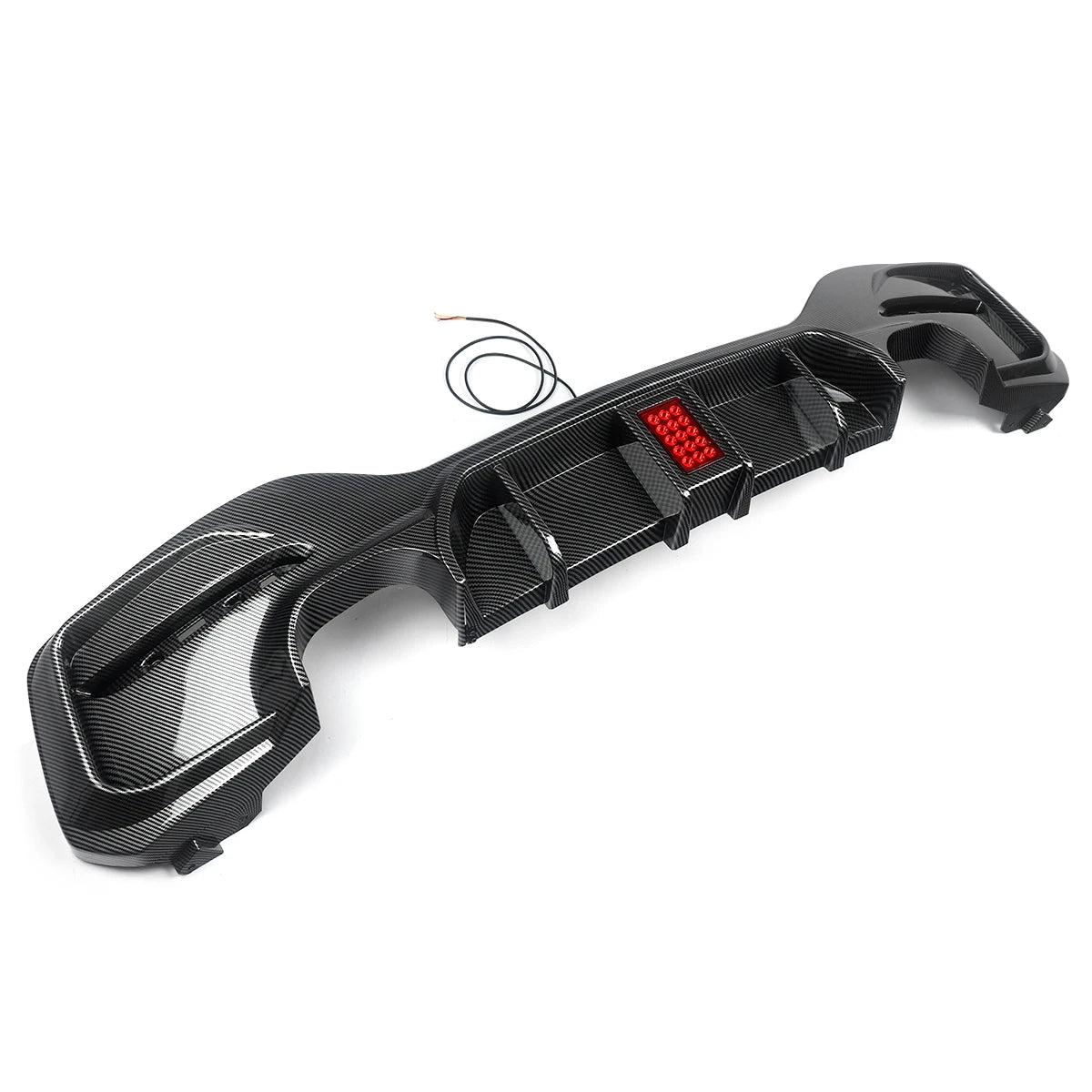 💫ART.8552 Diffusore per BMW Serie 1 M Sport F20 F21 15-18 Carbon Look💫