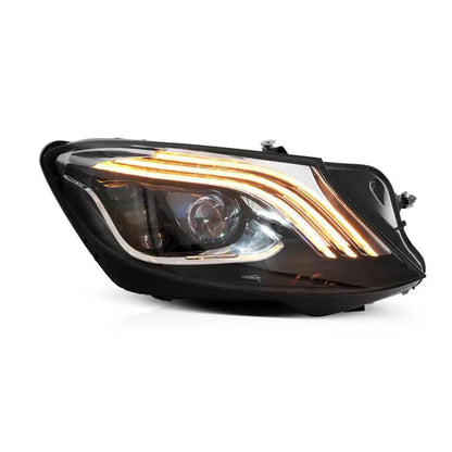 💫ART.4884 Fari Anteriori LED Doppio Fascio Lente per Benz Classe S 2014-2018💫