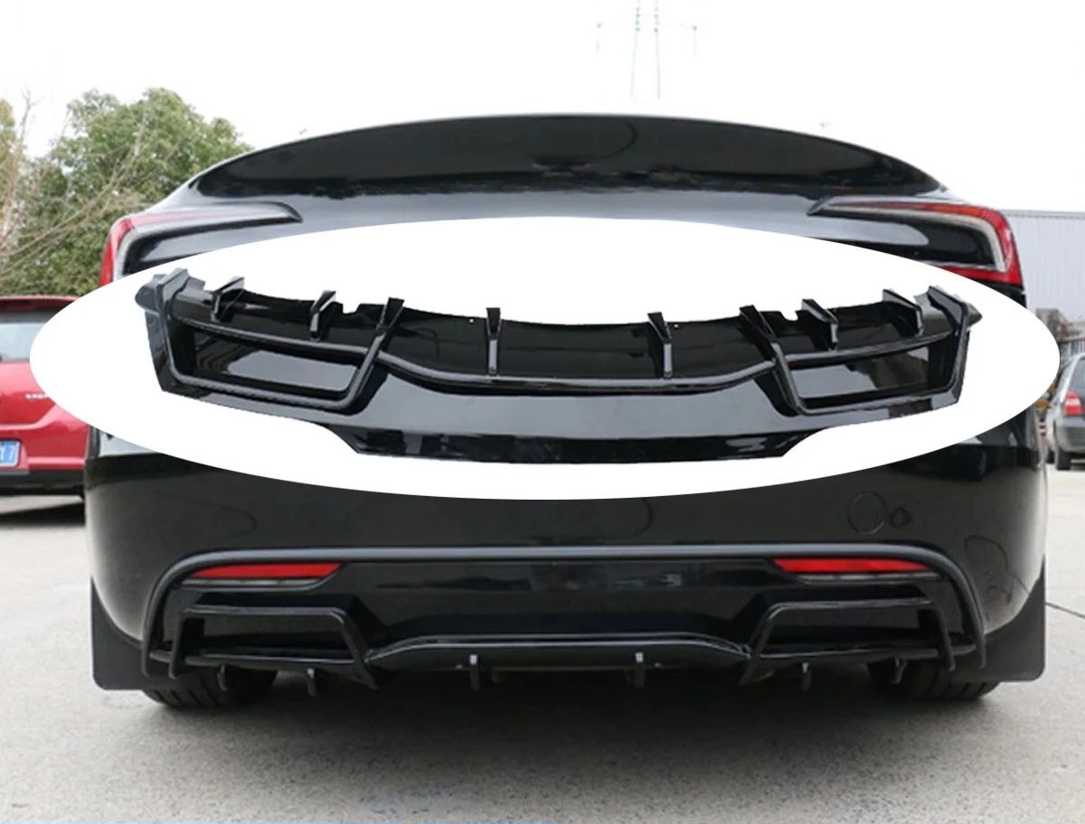 💫ART.8191 Diffusore Posteriore Per Tesla Modello 3 Highland 2023-2024💫