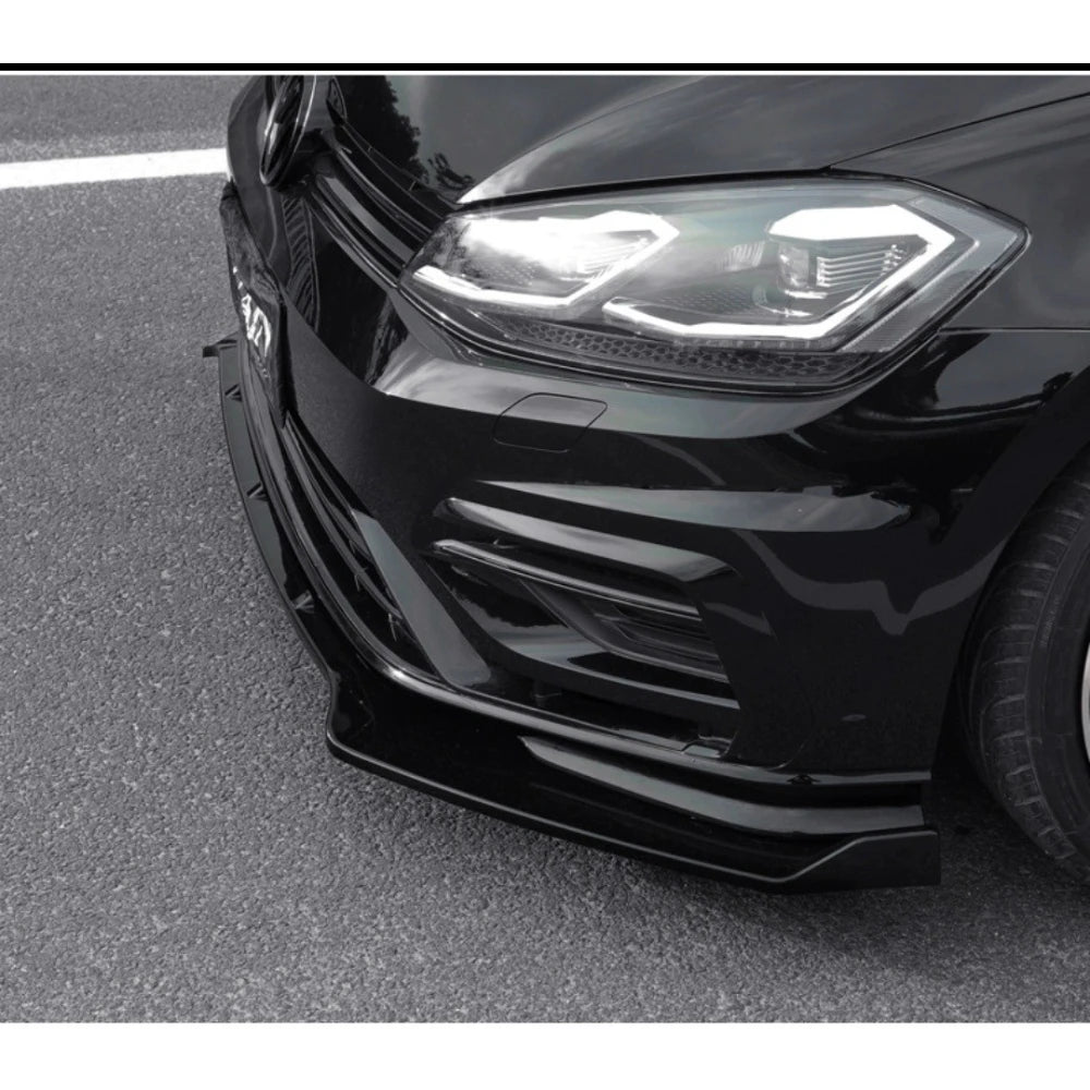 💫ART.8144 Splitter (3 pezzi) per Volkswagen Golf 7/7.5 GTI RLINE R 2014-2020💫