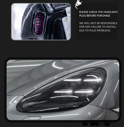 💫ART.4410 Fari Anteriori LED adatto per Porsche Cayenne 2011-2014 958💫