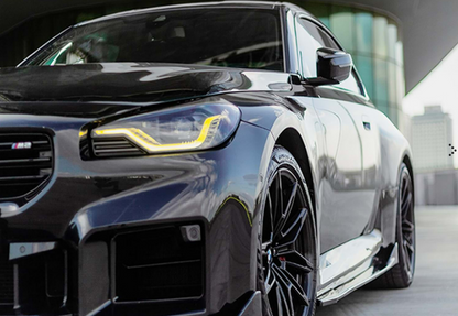🔥BMW G87 M2 2023+ – PEDANA/FONDO A PLUS M2 V1 STYLE, PIANO BLACK SUPERFICIE🔥