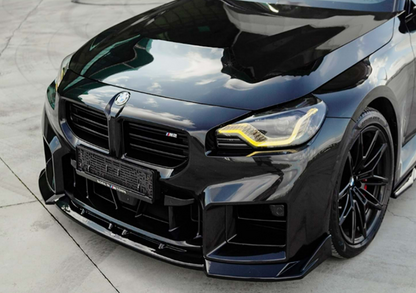 🔥BMW G87 M2 2023+ – BUMPER LIP/FRONT A PLUS M2 V1 STYLE🔥