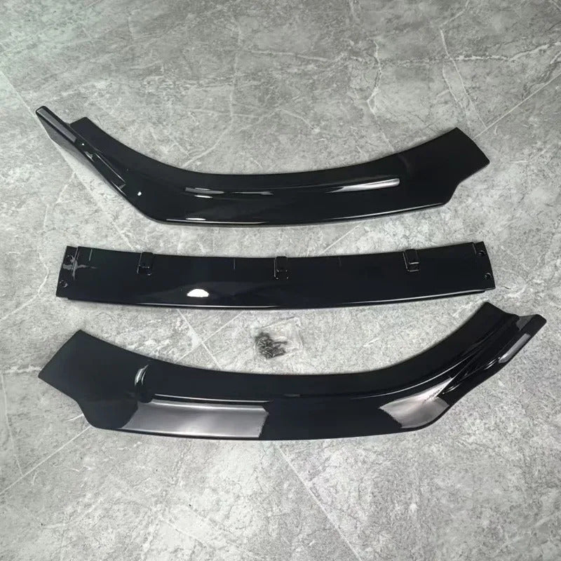 SPLITTER per A6 4G C7 2014-2018 STANDARD NERO LUCIDO