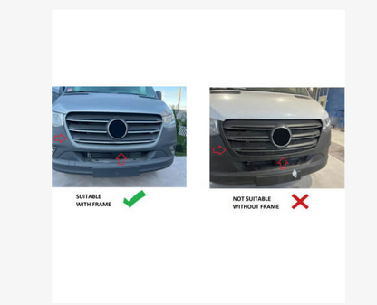 ART.7324  GRIGLIA  Mercedes Sprinter W907 2019+ CHROME
