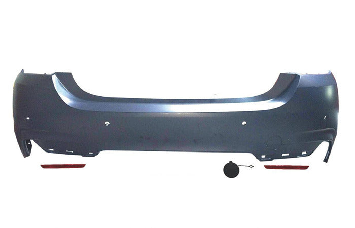 Paraurti posteriore M-Sport Look per Bmw 4 (F32, F33) Coupe Cabrio + DIFFUSORE NERO LUCIDO