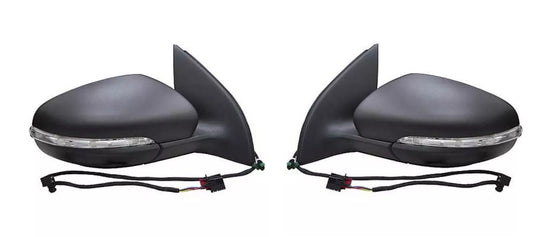 PAIR OF MIRRORS + DYNAMIC LED INDICATORS GOLF 6