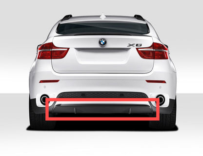 ❤️Diffusore Posteriore Compatibile con BMW X6 E71 (2008–2014) – Look Sportivo❤️