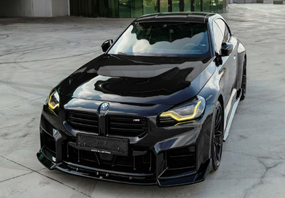 🔥BMW G87 M2 2023+ – BUMPER LIP/FRONT A PLUS M2 V1 STYLE🔥