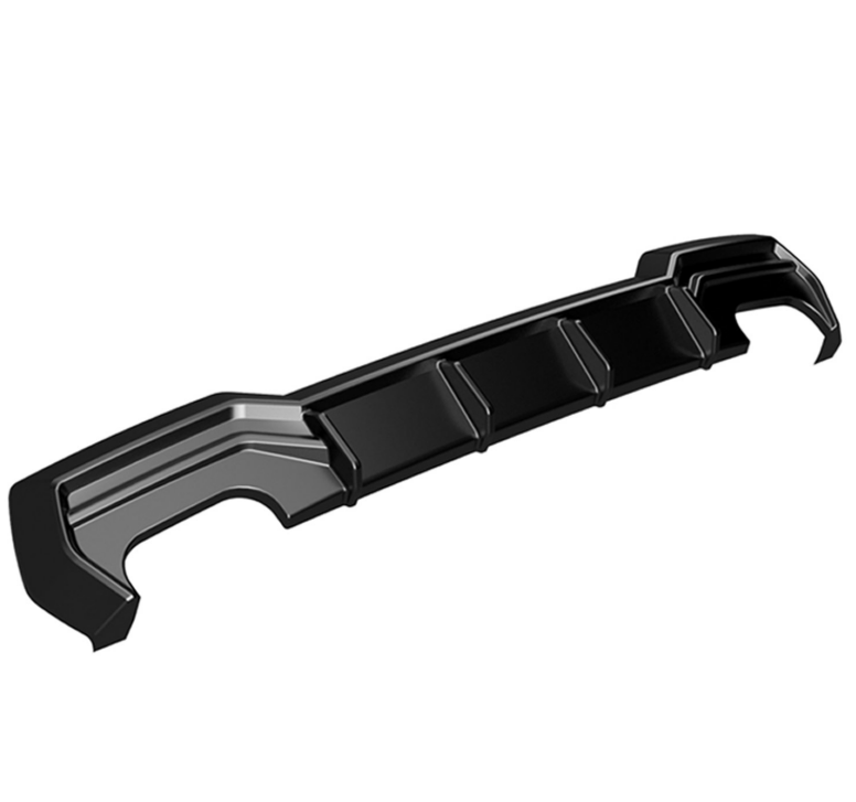 🔥BMW G22 2020+ DIFFUSORE POSTERIORE A PLUS M440I M PACK V2 STYLE, PIANO BLACK🔥