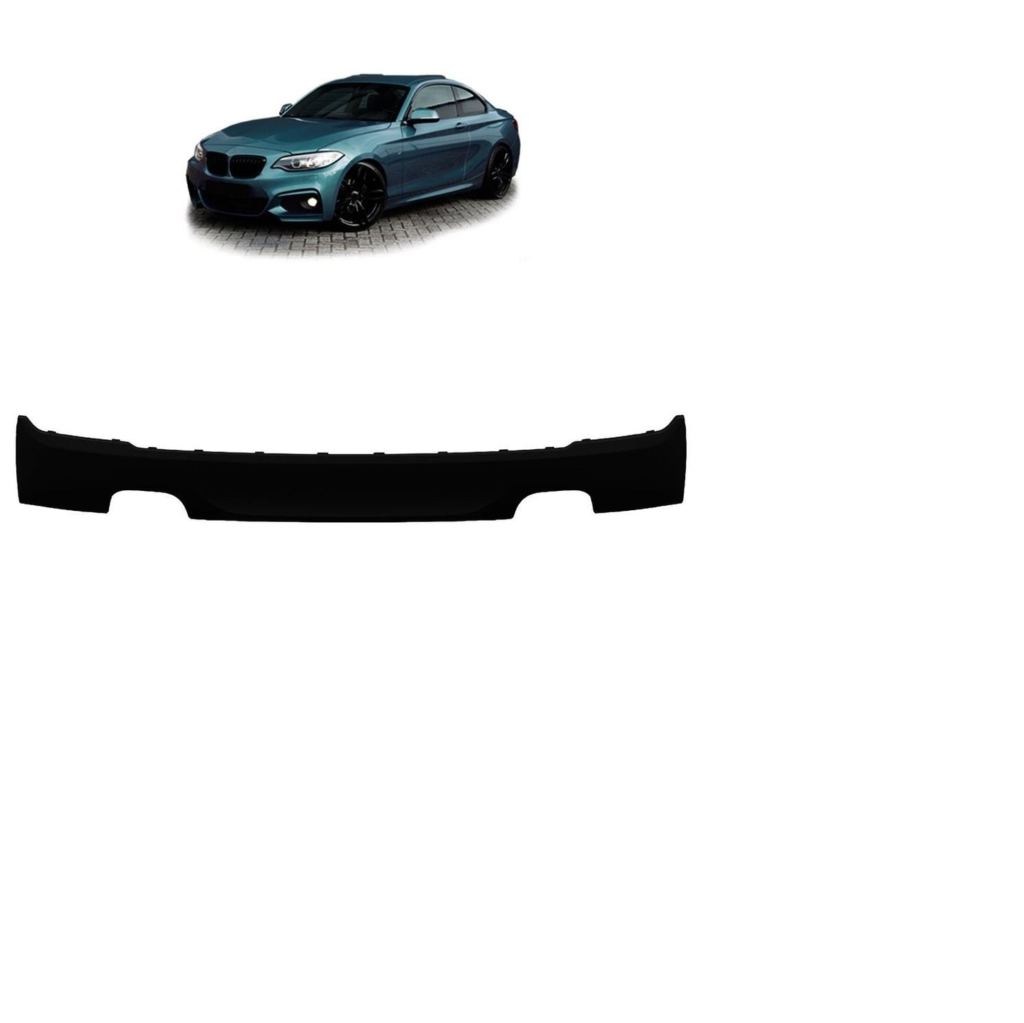 SPLITTER SUITABLE FOR VW GOLF 8 GTI GTD RLINE LOOK GLOSSY BLACK SPORTY DESIGN 